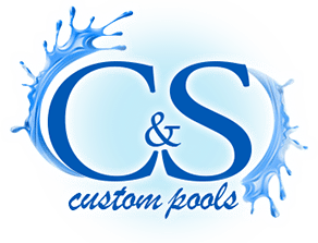 C & S Custom Pools Logo